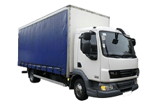 Car Hire Ilkeston - 7.5 Tonne Curtain Side Truck - Truck hire Ilkeston