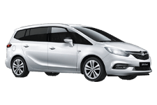 Car Hire Ilkeston - Vauxhall Zafira 7-Seater - Minibus hire Ilkeston